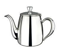 Café Olé Premium Cafetera 570 ml, para 3 personas, acero inoxidable, diseño clásico de cafetera con acabado espejo, pico vertedor perfecto