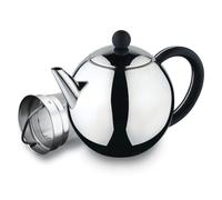 Café Olé Tetera de Acero Inoxidable Acero Inoxidable, Black Bakelite Handle, 1500ml