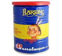 CAFÉ PASSALACQUA HAREM - GUSTO UNICO - 100% ARABICA - LATA 250g MOLIDO