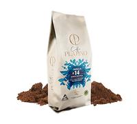 Café Platino - Café Descafeinado Molido Colombia Tostado 1Kg - Selección Excelso Certificado por la Federación Nacional de Cafeteros de Colombia - Malla +14
