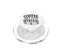 Café Primero Tu Gente Después Cafeína PopSockets PopGrip para MagSafe