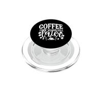 Café Primero Tu Gente Después Cafeína PopSockets PopGrip para MagSafe