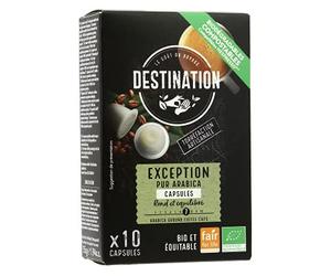 CAFE PUR ARABICA EXCEPTION 10capsulas cafe. BIO