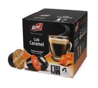 Café René | Café caramelo - 16 cápsulas para Dolce Gusto