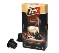 Café René | Chocolate Kaffee - 10 cápsulas para Nespresso®