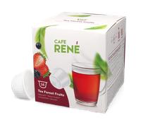 Café René | Té frutos del bosque - 16 cápsulas para Dolce Gusto