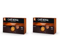 Café Royal Espresso Forte 50 Dosettes de Café Compatibles avec Nespresso (R)* Business Solutions (R)*, Intensité 8/10, 300 g (Paquete de 2)