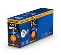 Café Royal, Lungo Promo Pack, 100 cápsulas compatibles con Nespresso (R), 80% aluminio reciclado, certificado Rainforest Alliance, 100% café arábica, intensidad 5
