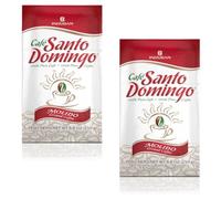 Café Santo Domingo 2 bolsas de 8,8 onzas, café molido - Producto de la República Dominicana Pack de 2 | Café Premium - Marca Induban by Universabor, Tueste Medio, Sabor Intenso y Aroma Inigualable