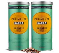 Café Saula grano Premium Ecológico 100% arábica - Pack 2 botes de 500 gr