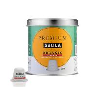 Café Saula Lata 20 Cápsulas compostables café Organic Intense compatibles