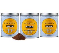Café Saula, Pack 3 botes de 250 gr. Gran Espresso Premium descafeinado molido.