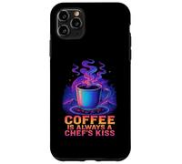 Café Siempre Un Beso del Chef Meme Carcasa para iPhone 11 Pro MAX
