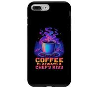 Café Siempre Un Beso del Chef Meme Carcasa para iPhone 7 Plus/8 Plus