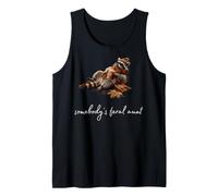 Café Somebody's Feral Aunt Retro Raccoon Pumpkin Spice Camiseta sin Mangas