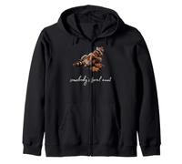 Café Somebody's Feral Aunt Retro Raccoon Pumpkin Spice Sudadera con Capucha