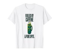 Café Spite Alimentado por cafeína Pura rencor Camiseta