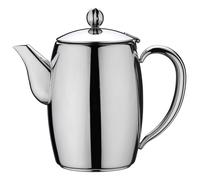 Café Stal BC-017 Café Stål Bellux Collection Premium Cafetera de 500 ml, tamaño 2 3 tazas, acabado pulido espejo, diseño de acero inoxidable 18/10, mango resistente al calor, boquilla de argón