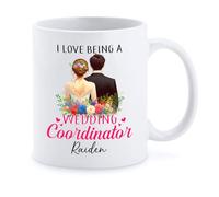 Café Taza Me Encanta Ser Coordinador De Bodas Taza Desayuno Clásico Tazas Café Divertido Regalo Tazas Para Regalo Ingenieros Profesoras 330 Ml