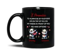 Café Taza Prometo Estar Siempre A Tu Lado Taza Desayuno Personalizada Tazas Café Clásico Regalo Tazas Para Oficina Compañeros Ingenieros 330 Ml