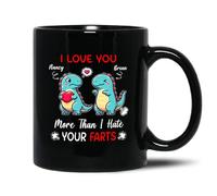 Café Taza Te Amo Más De Lo Que Odio Tus Pedos Taza Desayuno Diseños Tazas Café Decorativa Regalo Tazas Para Cumpleaños Ingenieros Pareja 330 Ml