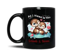 Café Taza Todo Lo Que Necesito Eres Tú Taza Desayuno Personalizada Tazas Café Clásico Regalo Tazas Para Oficina Compañeros Parejas 330 Ml