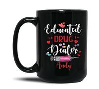 Café Taza Traficante De Drogas Educado Taza Desayuno Diseños Tazas Personalizada Premium Regalo Tazas Para Ingenieros Compañeros Regalo 330 Ml