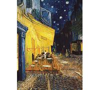 Cafe Terrace at Night Poster de Vincent Van Gogh - 1881 - Impresión Fino Arte - La Terraza del Café en la Plaza del Foro 18" x 24" Plastificado.