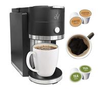 Cafe Valet Cafetera de una sola porción compatible con cápsulas K-Cup, versátil para el hogar, oficina, dormitorio, barista
