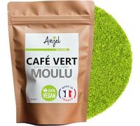 Café Verde Molido 100% Natural - Café Verde en Polvo Grano Molido Sin Tostar Vegano Sin Gluten - NCA (500)