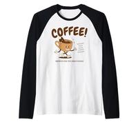 ¡Café Vintage! Apoya a tu Distribuidor de café Local Barista Camiseta Manga Raglan