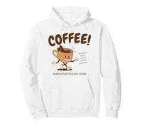¡Café Vintage! Apoya a tu Distribuidor de café Local Barista Sudadera con Capucha