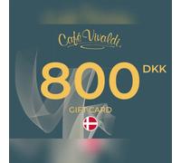 Café Vivaldi Gift Card 800 DKK Key - DENMARK