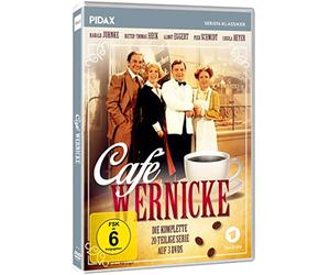 Cafe Wernicke / Die komplette 20-teilige Berliner Kultserie mit Harald Juhnke (Pidax Serien-Klassiker) [3 DVDs]