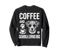 Café Y Catahoula Leopard Dog Funny Catahoula Leopard Dog Sudadera