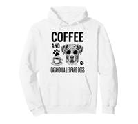 Café Y Catahoula Leopard Dog Funny Catahoula Leopard Dog Sudadera con Capucha