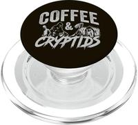 Café y Criptidas - Bigfoot, Mothman, Nessie, Alien PopSockets PopGrip para MagSafe