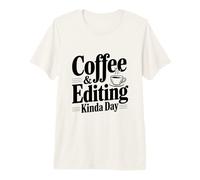 Café y edición un día para Mentes Creativas Camiseta Premium