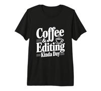 Café y edición un día para Mentes Creativas Camiseta Premium