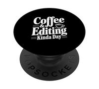 Café y edición un día para Mentes Creativas PopSockets PopGrip Adhesivo