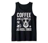 Café Y Jack Russell Terriers Divertido Jack Russell Terrier Camiseta sin Mangas