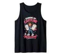 Café y Maternidad para Mamás Que Trabajan Camiseta sin Mangas