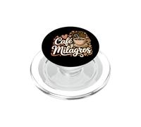 Café y Milagros Café Español Fe Cita Positiva PopSockets PopGrip para MagSafe