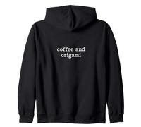 Café Y Origami Sudadera con Capucha