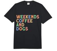 Café y Perros los Fines de Semana, Dog Mom, Women's Dogs and Coffee Comfort Colors Adult Heavyweight T-Shirt