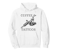 Café y Tatuajes Bonito Regalo de Tatuador de Tinta Sudadera con Capucha
