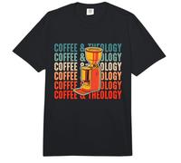 Café y Teología Antropólogo Sacerdote Seminario Teología Comfort Colors Adult Heavyweight T-Shirt