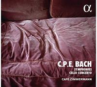 Café Zimmermann - Cpe. Bach: Symphonies/C.Zimmermann [Alpha Collection]