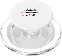Cafecito, Bachata y Chill PopSockets PopGrip para MagSafe