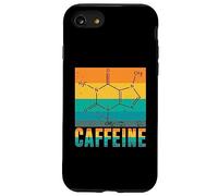 Cafeína Química Café Energía Estructural Fórmula Regalo Carcasa para iPhone SE (2020) / 7/8